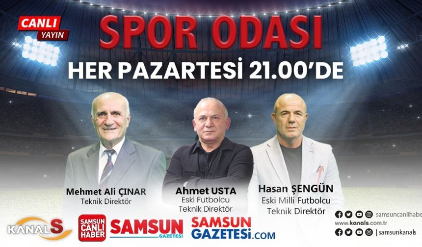 Spor Odası 9 Eylül Pazartesi