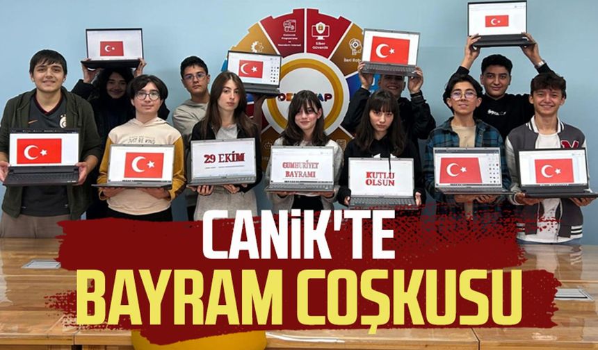 Canik Özdemir Bayraktar Keşif Kampüsü'nde bayram coşkusu