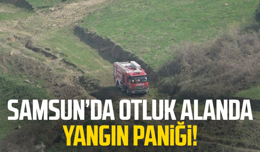 Samsun Devgeriş Mahallesi'nde panik!