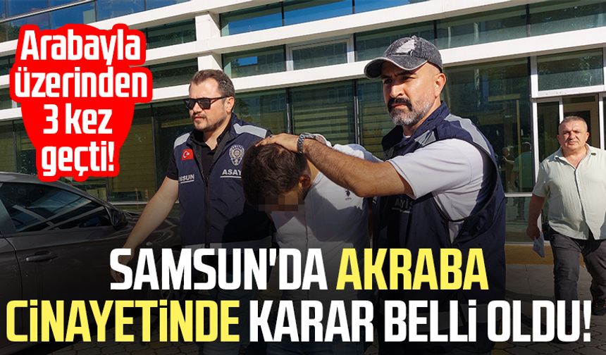 Samsun'da Mehmet Kalay cinayetinde karar belli oldu!