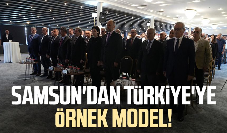 Samsun'dan Türkiye'ye örnek model!