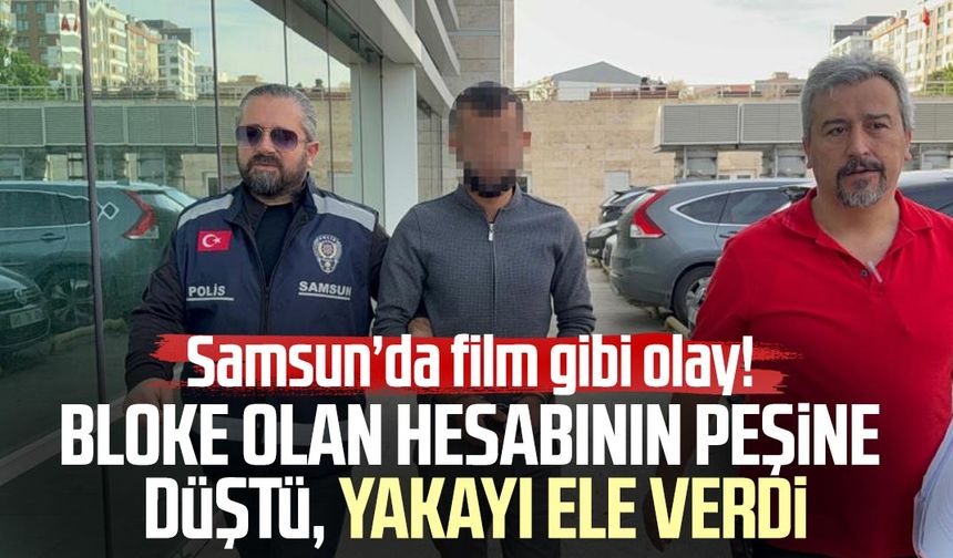 Antalya'dan Samsun'a geldi: Yakayı ele verdi!