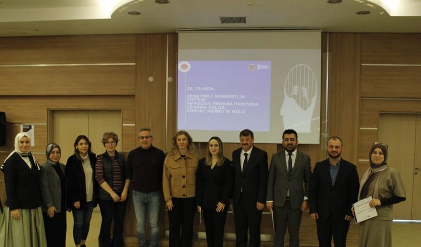 OMÜ’de "Denetimli Serbestlik Sistemi" paneli: Denetimden rehabilitasyona sosyal hizmet vurgusu