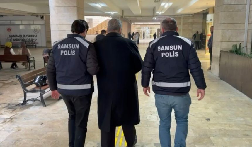 Samsun'da 8 ile 12 yıl hapis cezası bulunan 2 hükümlü yakalandı