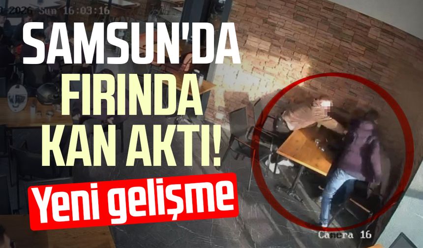 Samsun'da fırında 2 kişiyi bıçaklayan 16 yaşındaki çocuk yakalandı