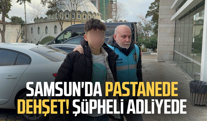 Samsun'da fırında 2 kişiyi bıçaklayan çocuklar adliyeye sevk edildi