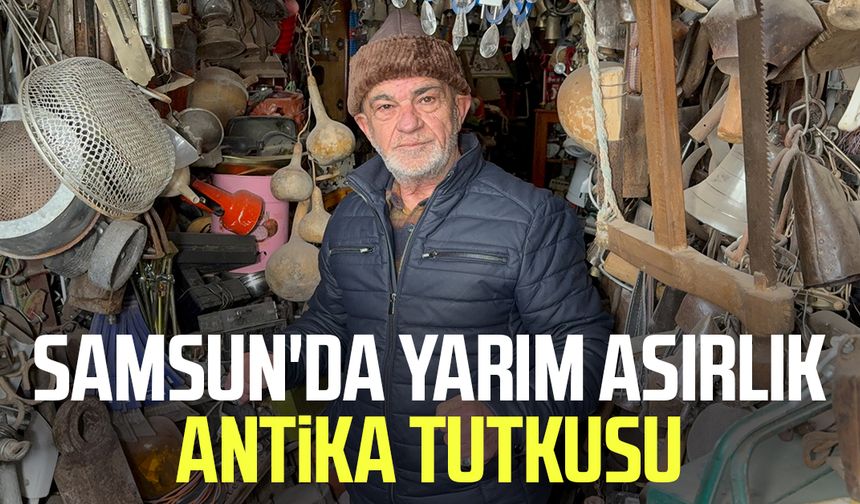 47 yıllık tutku servete dönüştü: antika dükkânında adım atacak yer yok