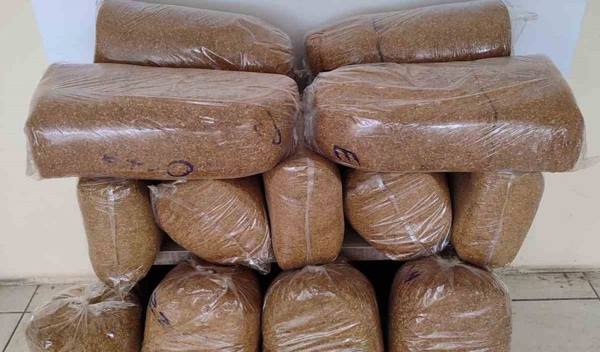 Bafra'da tütün operasyonu: 75 kilo kaçak ürün ele geçirildi