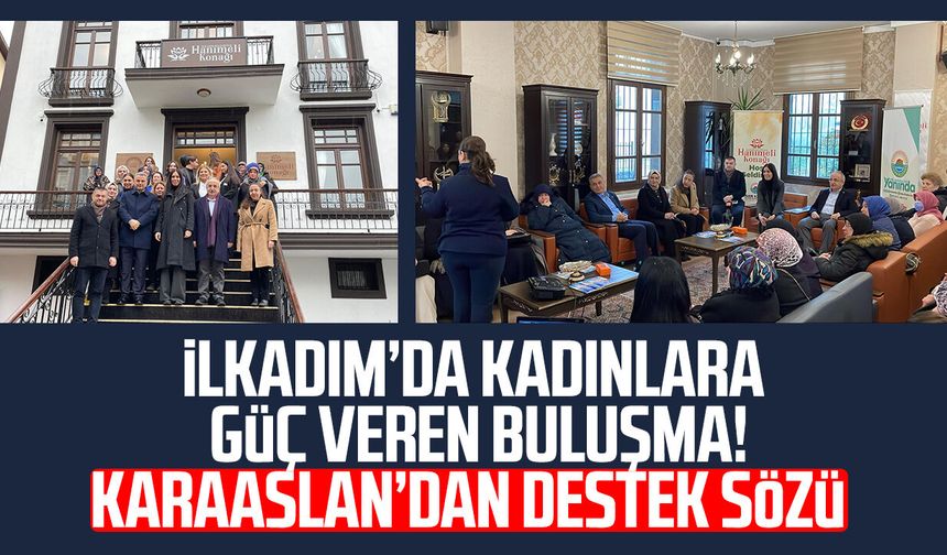AK Partili Çiğdem Karaaslan'dan Samsun'da kadınlara destek mesajı