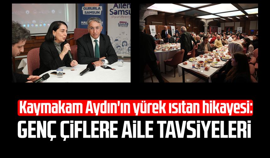 Kaymakam Aydın'ın yürek ısıtan hikayesi