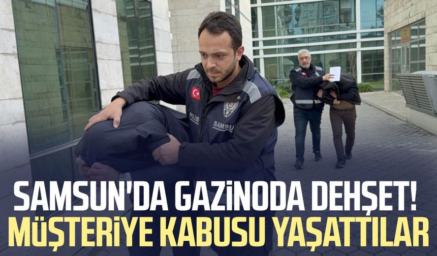 Gazinoda dehşet: Müşteriyi darp edip 547 bin lirasını gasp ettiler