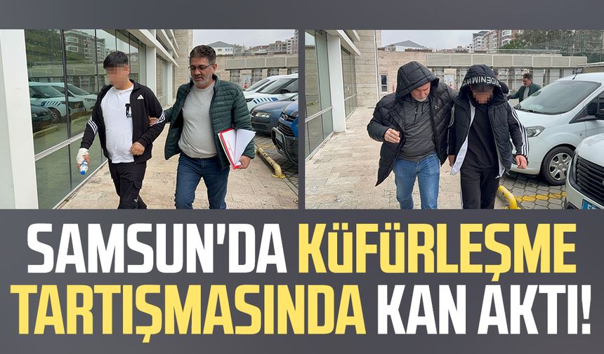 Samsun'da bıçaklı kavga: 3 yaralı