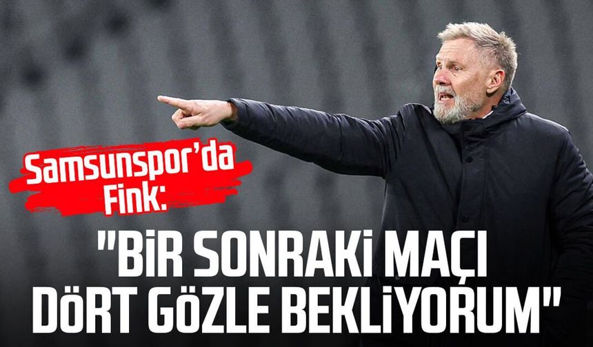 Thorsten Fink: 'Galibiyetten dolayı mutluyuz, kurayı dört gözle bekliyoruz'
