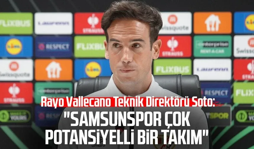 Inigo Perez Soto: 'Samsunspor deplasmanında elimizden geleni yapacağız'