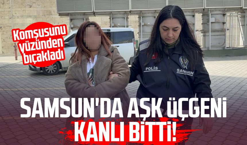 Kadınların kıskançlık kavgası kanlı bitti: Komşusunu yüzünden bıçakladı