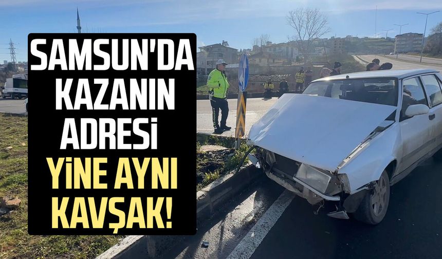 Hastane kavşağında yine kaza: Tofaş kağıt gibi katlandı