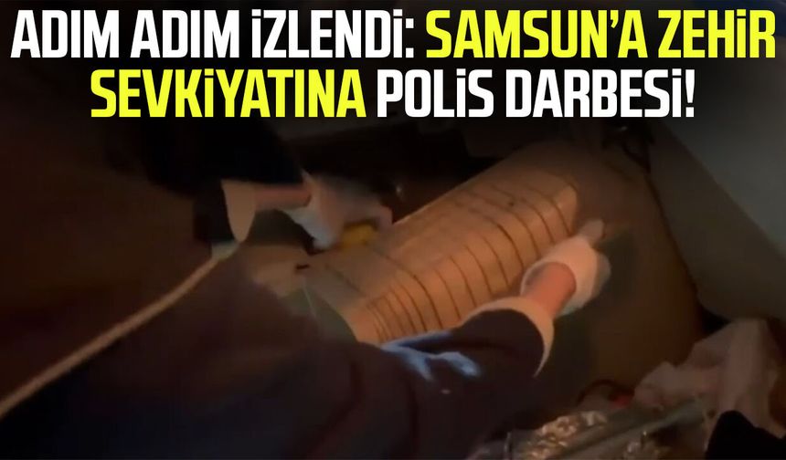 İstanbul'dan Samsun'a uyuşturucu taşıyan şüpheliler Sakarya'da yakalandı