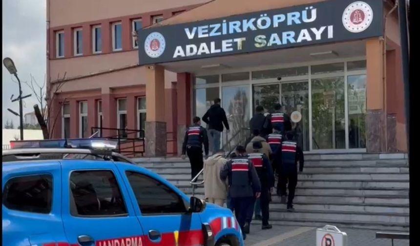 Vezirköprü'de uyuşturucu ile mücadele: 2 kişi tutuklandı