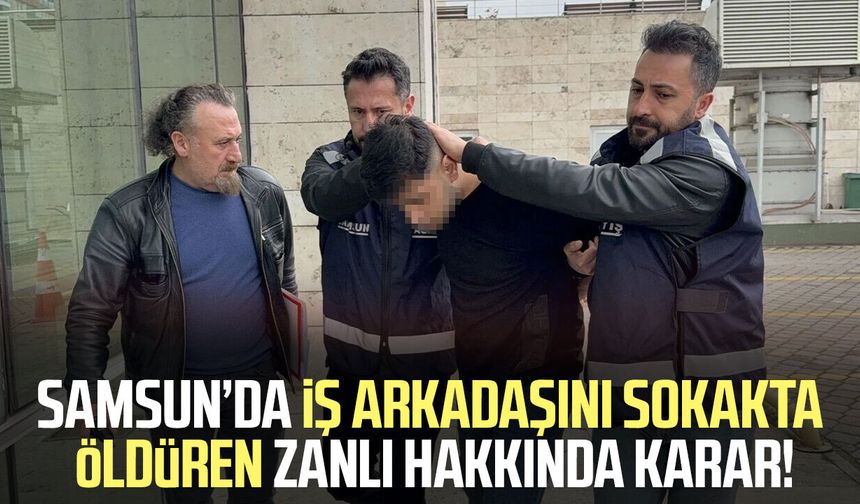 İş arkadaşını bıçaklayarak öldüren şahıs tutuklandı