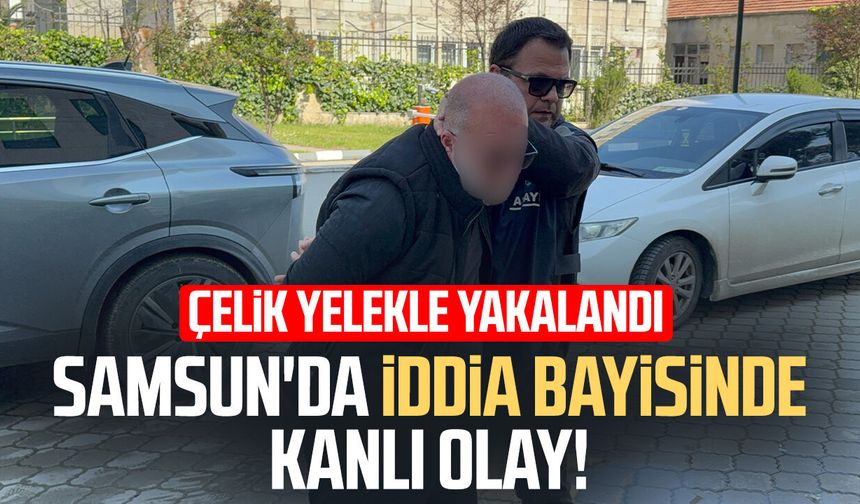 Silahla yaralamadan aranan şahıs çelik yelekle yakalandı