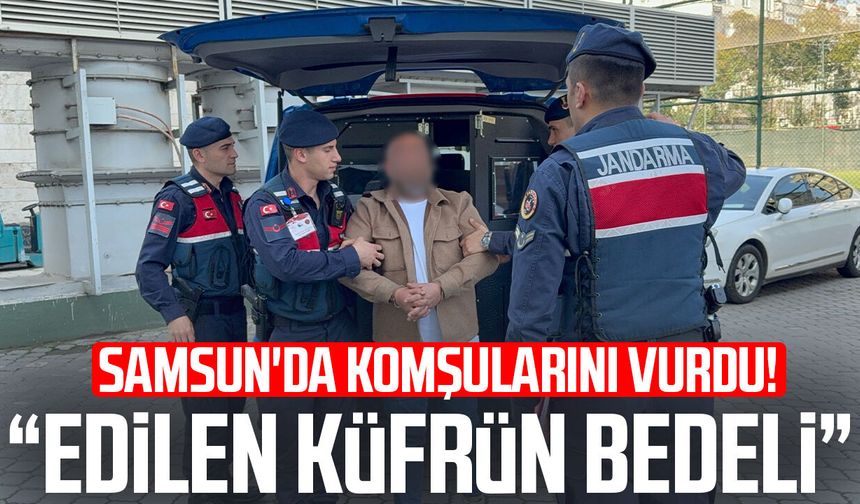 Gürültü kavgasında komşularını silahla vuran şahıs: 'Edilen küfrün bedeli'