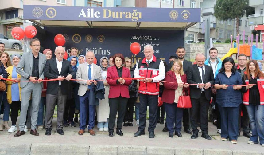 Samsun'da Milli Aile Haftası başladı: Aile Durağı açıldı