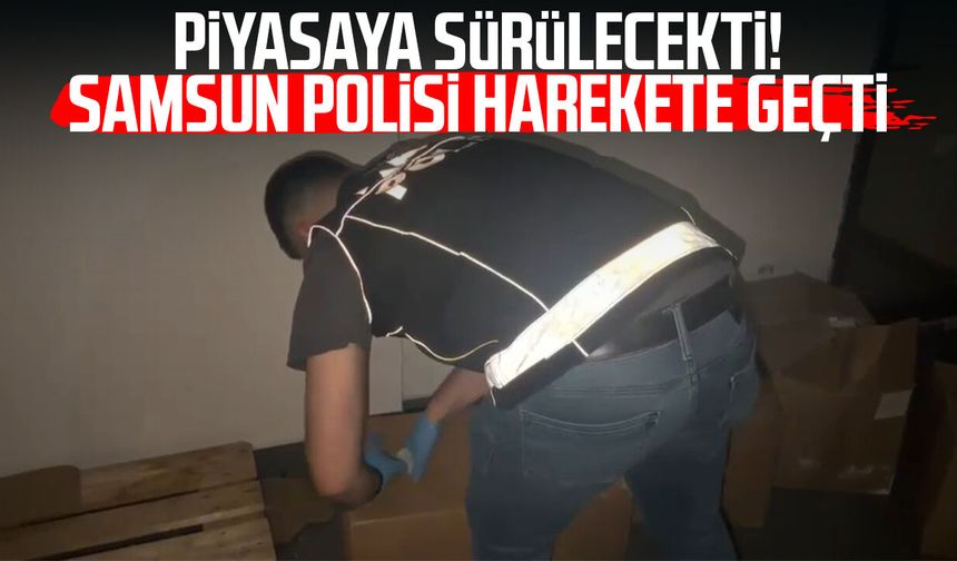 Samsun'da 33 bin uyuşturucu hap ele geçirildi: 2 kişi tutuklandı