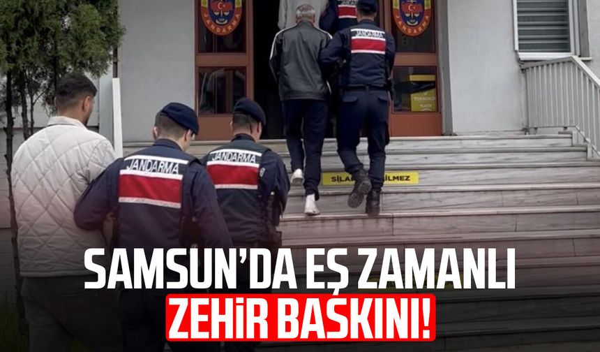 Jandarmanın uyuşturucu operasyonunda 3 tutuklama