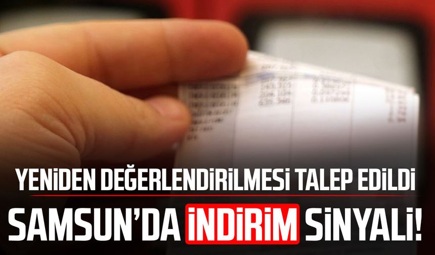 Samsun'da içme suyu tarifesine 'indirim' sinyali