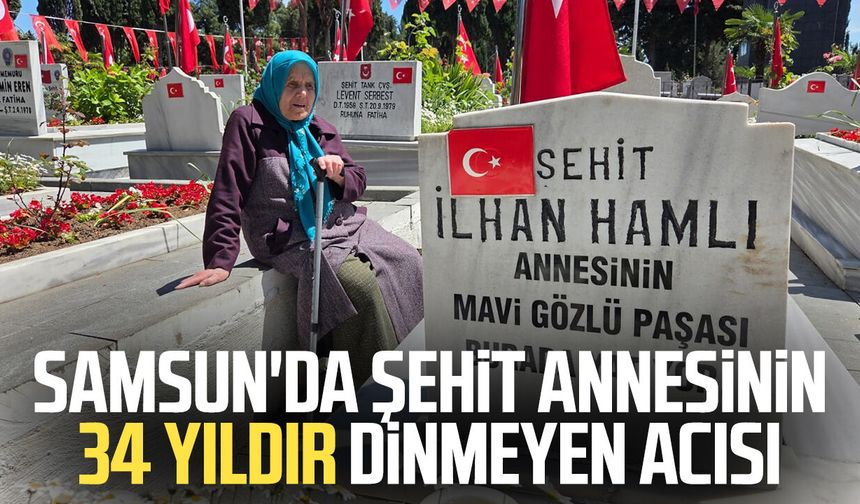 Mezarlıklarda hüzün: 90 yaşındaki şehit annesinin 34 yıldır dinmeyen acısı