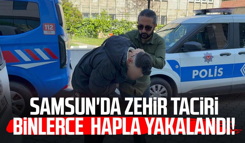 Uyuşturucu hapla yakalanan şahıs gözaltına alındı