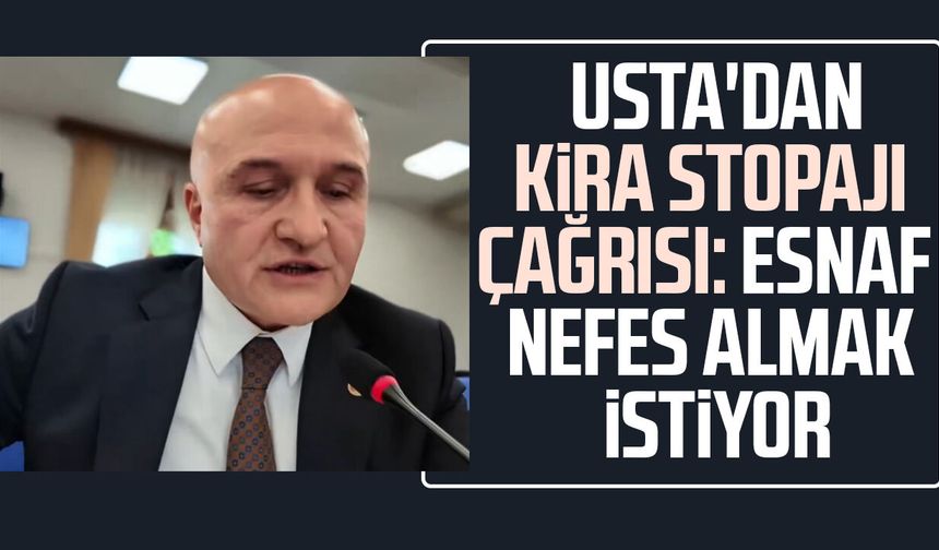 Erhan Usta'dan kira stopajı çağrısı: Esnaf nefes almak istiyor