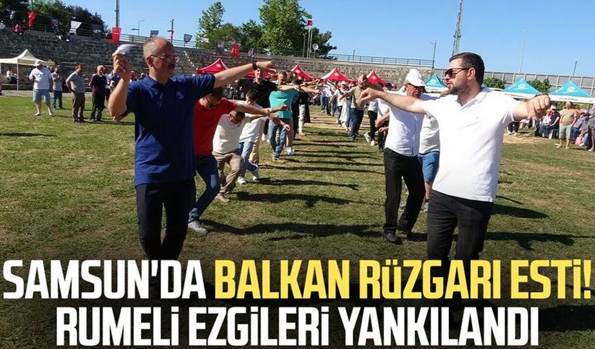 Samsun'da 22. Etli Kazan Pilavı Günü düzenlendi