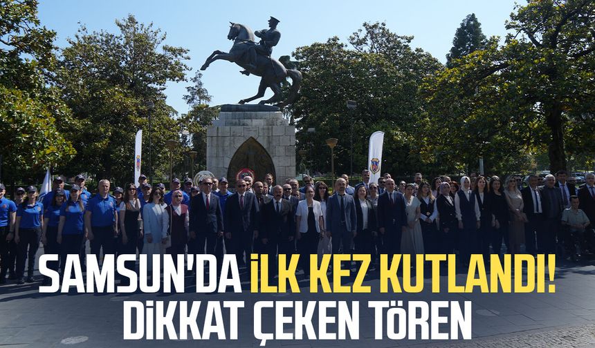 Ceza infaz personeli Samsun'da onurlandırıldı