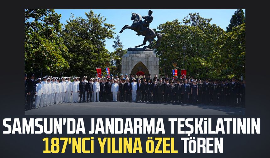 Jandarmanın 187. yıl gururu