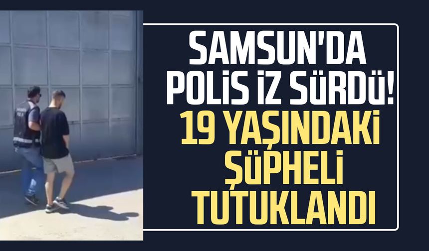 Samsun'da çaldığı motosiklete 100 bin lira zarar verdi