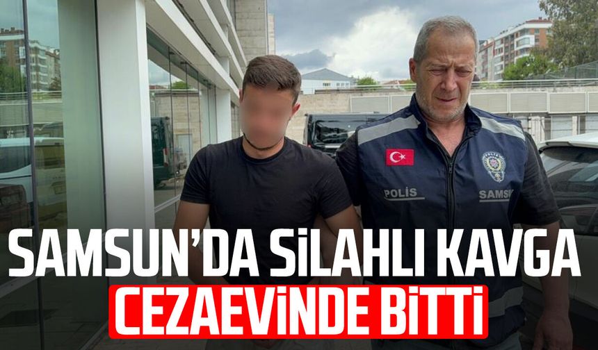 Kavgada silahlı yaralamaya tutuklama