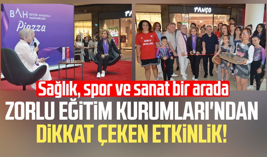 Samsun'da Zorlu Eğitim Kurumları'ndan farkındalık etkinliği!