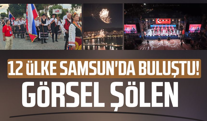 Samsun'da festival coşkusu