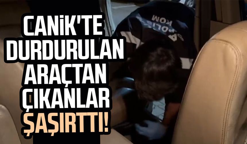Şüpheli araçtan 4 tabanca ve mermi ele geçirildi