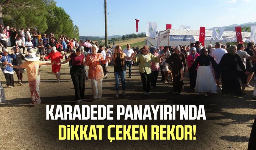 313 yıllık Karadede Panayırı'na binlerce kişi akın etti