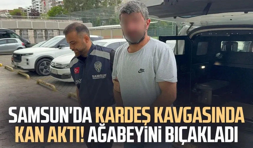 Kardeş kavgası kanlı bitti: Kardeşini bıçaklayan şahıs adliyeye sevk edildi