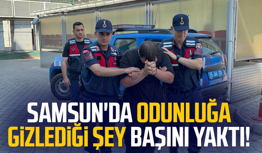 Samsun'da odunluktan zehir çıktı! Tutuklandı