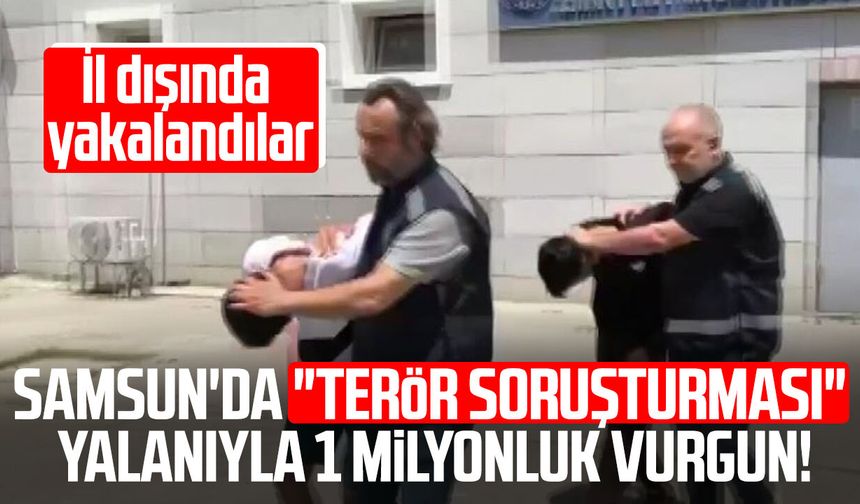 Samsun'da 'Vatandaşlık vereceğiz' yalanıyla vurgun
