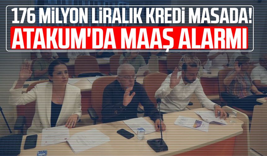 Atakum'da 265 milyon TL'lik personel maaşı teminat mektubu maddesi komisyona havale edildi