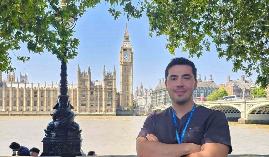 OMÜ'lü öğrenciden St. Thomas Hastanesi'nde plastik cerrahi stajı