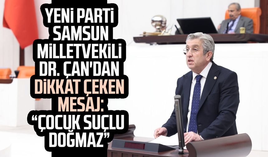 Dr. Murat Çan'dan dikkat çeken mesaj: "Çocuk suçlu doğmaz"