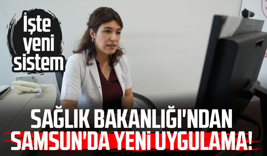 Samsun'da sağlıklı hayat merkezlerinde on-line muayene dönemi