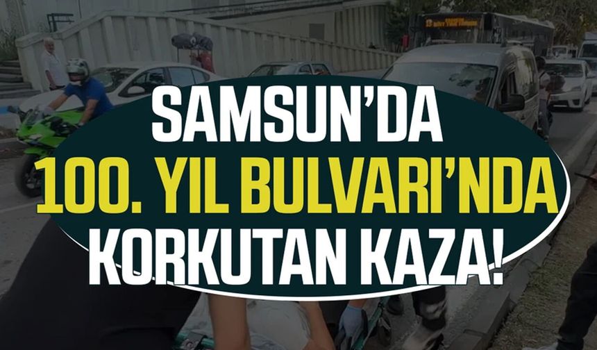 Hafif ticari araç ile motosiklet çarpıştı: 1 yaralı