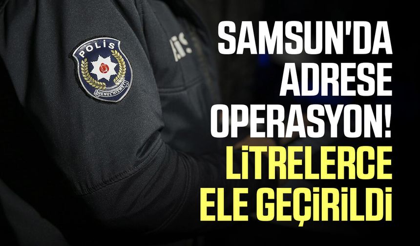 Samsun'da kaçakçılığa darbe! 3 şüpheli yakalandı